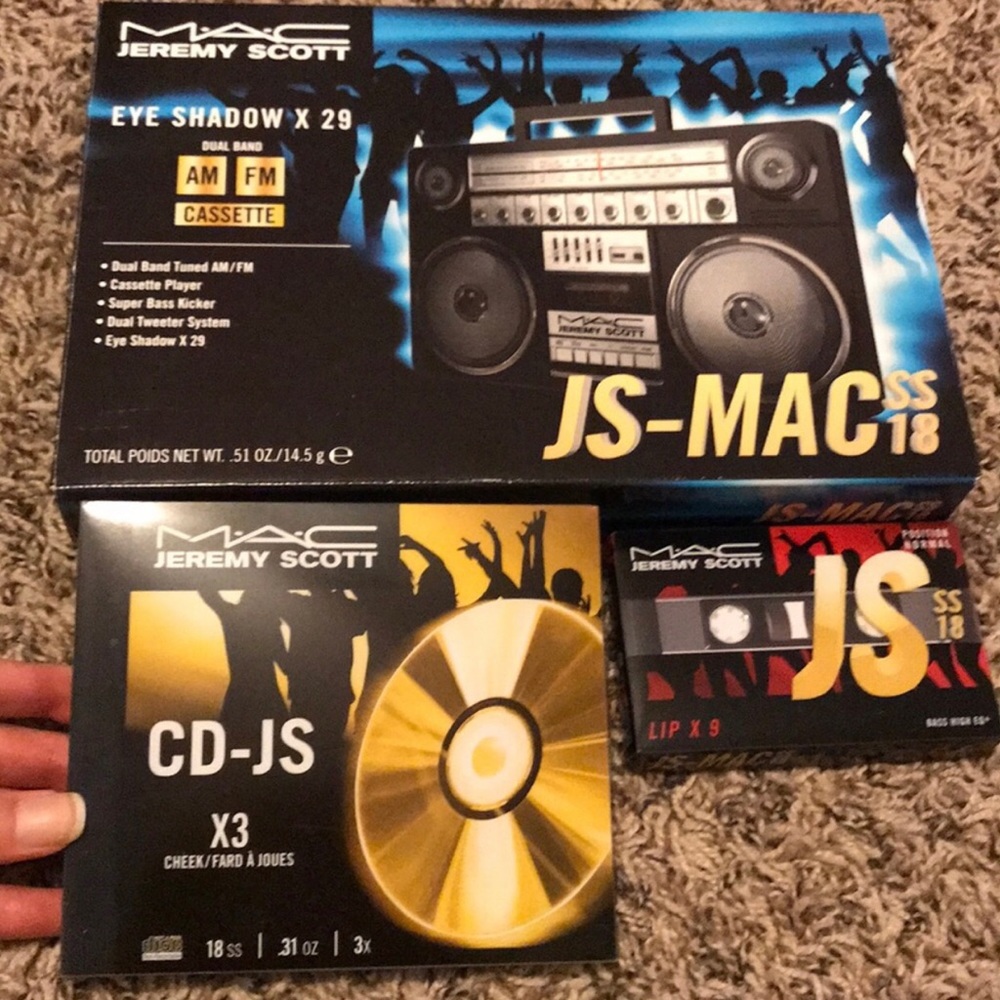MAC Jeremy Scott makeup set New!